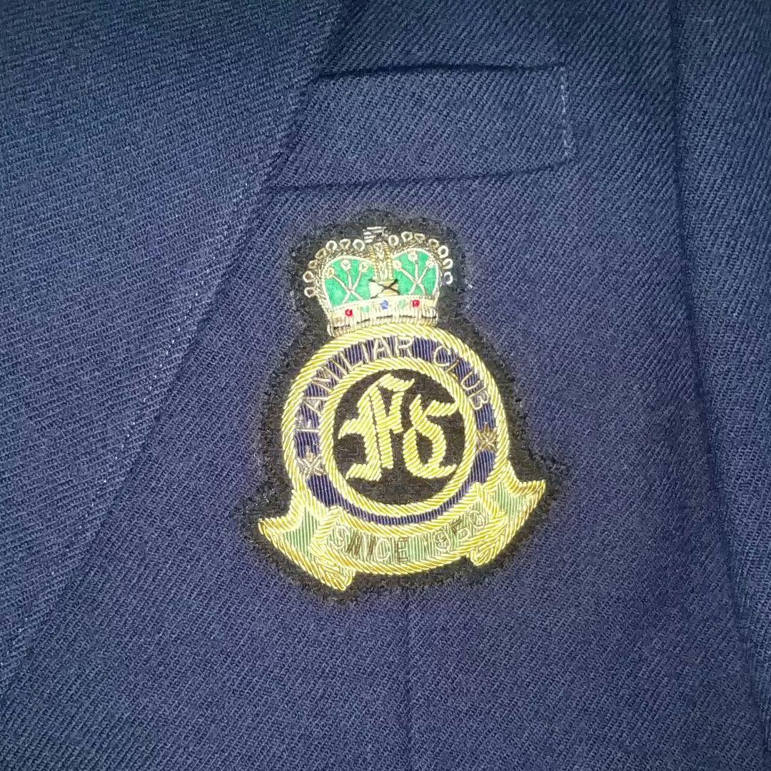 familiar　 男子　エンブレム 紺　ブレザー　150　フォーマル　卒業式