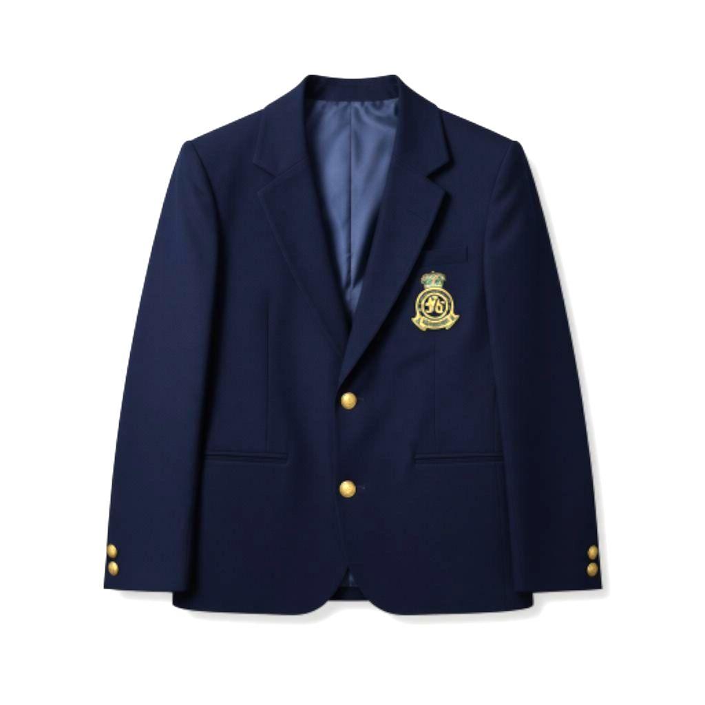 familiar　 男子　エンブレム 紺　ブレザー　150　フォーマル　卒業式