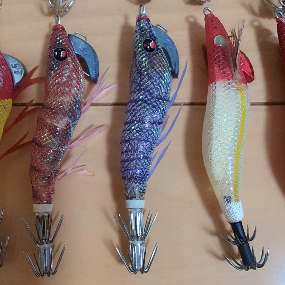 イカメタル エギ オモリグ 鉛スッテ メイホウリバーシブルケース付き まとめ売り