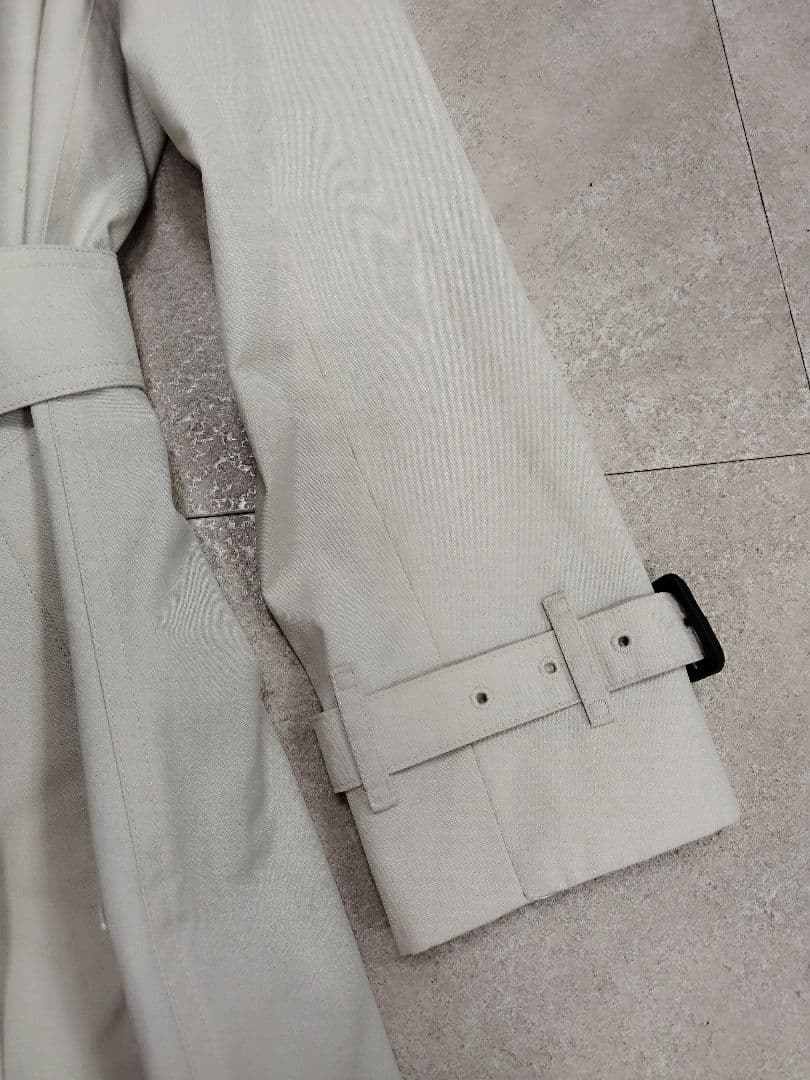 バーバリー トレンチコート アイボリー BURBERRY ESTABLISHED