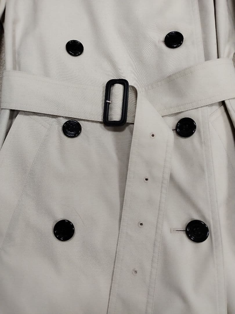 バーバリー トレンチコート アイボリー BURBERRY ESTABLISHED