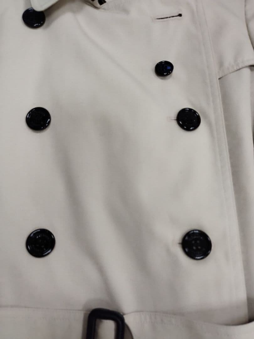 バーバリー トレンチコート アイボリー BURBERRY ESTABLISHED