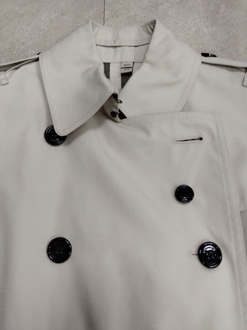 バーバリー トレンチコート アイボリー BURBERRY ESTABLISHED