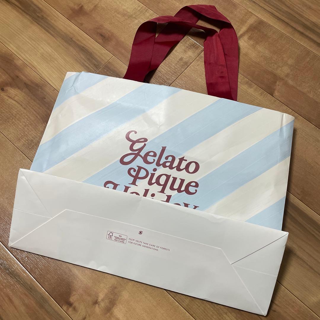 【HOLIDAY】ジェラートピケ　スノーベアジャガードプルオーバー＆ロングパンツ