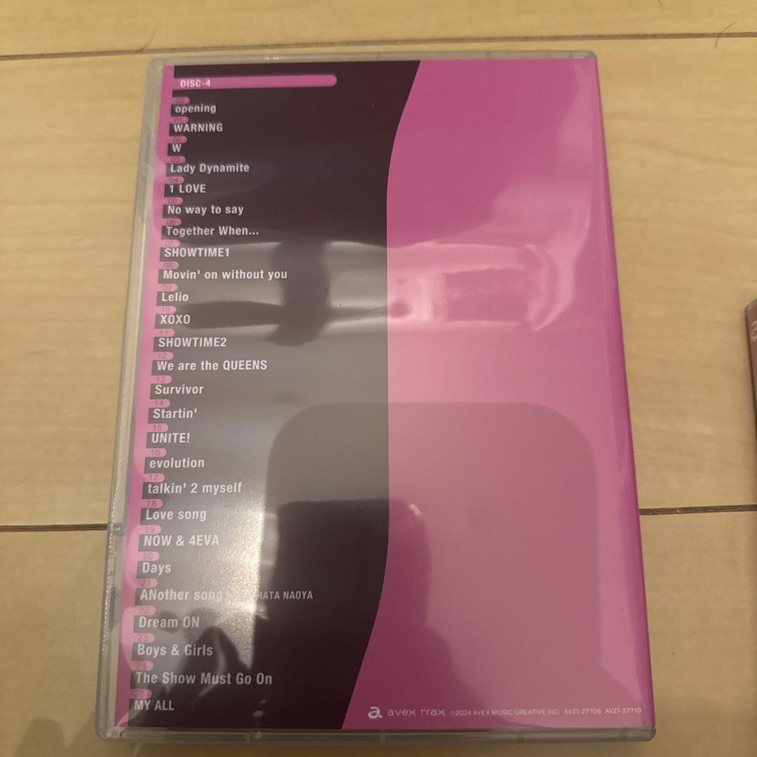 浜崎あゆみ UNRELEASED LIVE BOX A 初回プレス特典