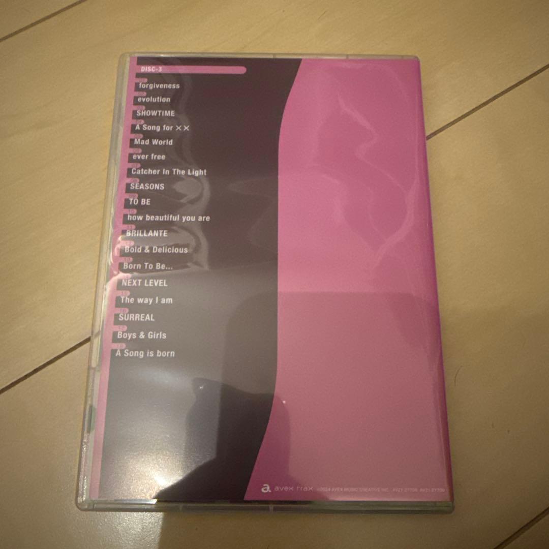 浜崎あゆみ UNRELEASED LIVE BOX A 初回プレス特典