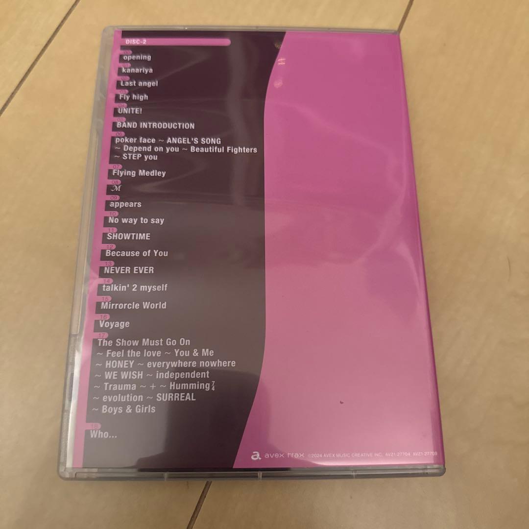 浜崎あゆみ UNRELEASED LIVE BOX A 初回プレス特典