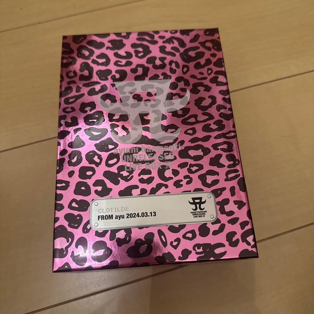 浜崎あゆみ UNRELEASED LIVE BOX A 初回プレス特典