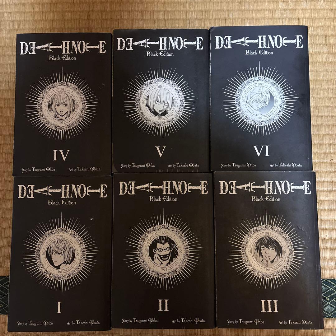 デスノート英語版1巻〜6巻