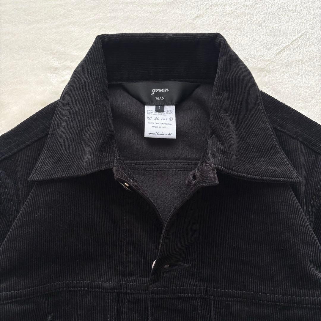 green MAN / HYKE コーデュロイ トラッカージャケット 3rd