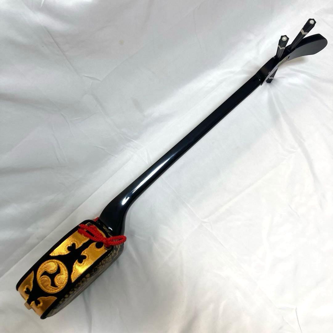 【美品】三線 沖縄 教本 付属品 初心者 人工皮 蛇革 蛇皮 和楽器