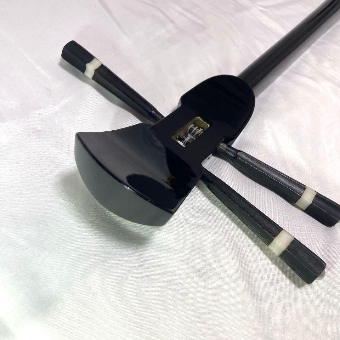 【美品】三線 沖縄 教本 付属品 初心者 人工皮 蛇革 蛇皮 和楽器