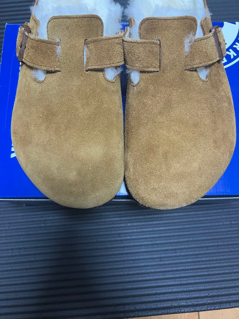 新品 Birkenstock ボストン/ミンク クロッグ サンダル