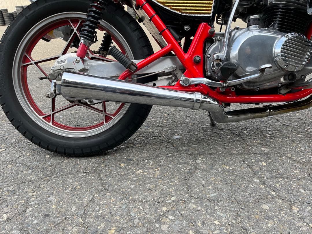 gs400 マフラー　マック菅　当時物　ザリ　ゴキ