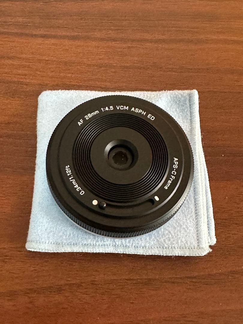 【ほぼ新品】 Viltrox AF 28mm F4.5 AIR Xマウント