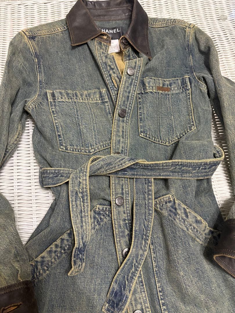シャネル　デニムコード　ジャケット