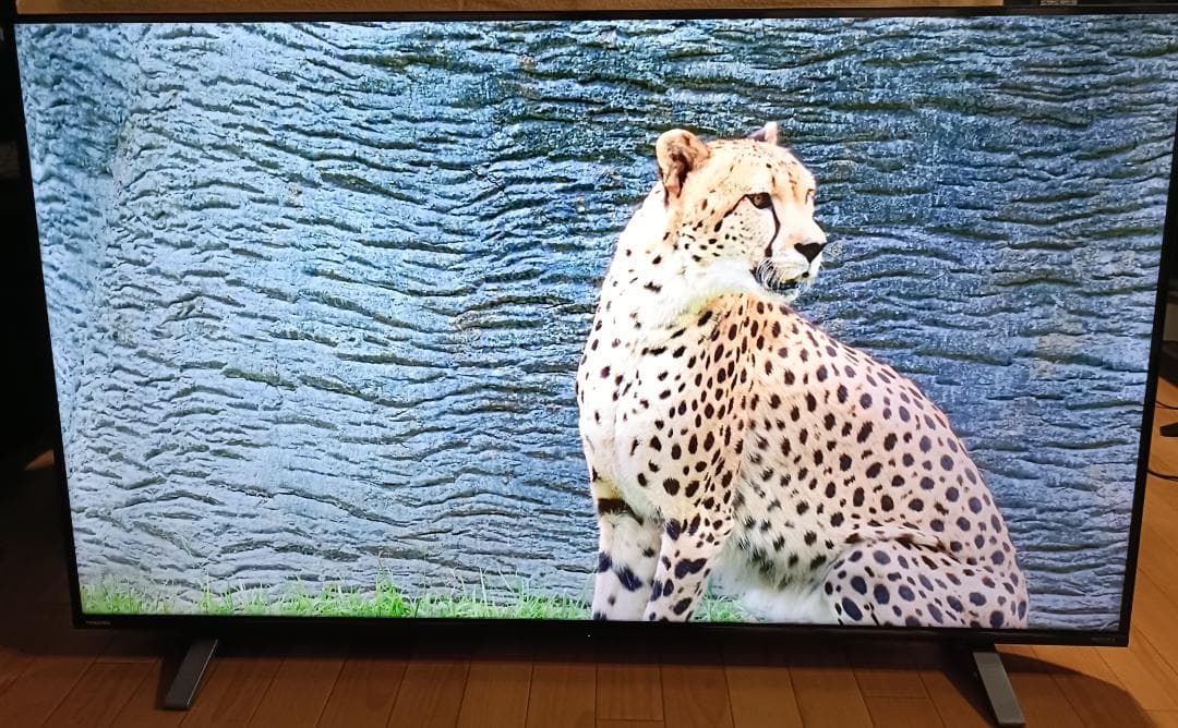 21年 東芝REGZA 55V型 55C350X 4Kテレビ 多機能リモコン