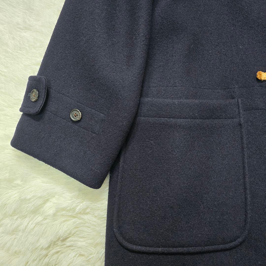 美品Polo by Ralph Lauren ダッフルコート マキシ丈 紺 L