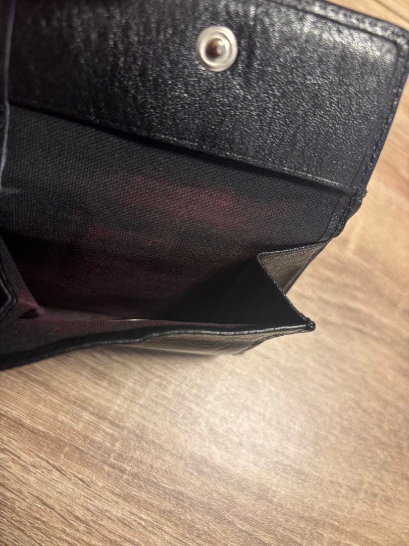 ヴィヴィアンウェストウッド 黒 二つ折り財布