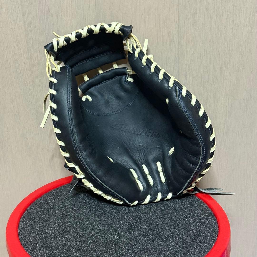 ミズノ グローバルエリート 軟式 キャッチャーミット クロス締め