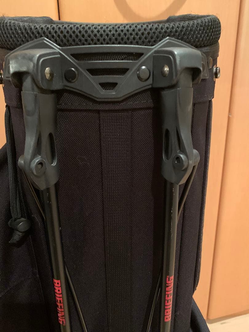 BRIEFING スタンド付きゴルフバッグ ブラック