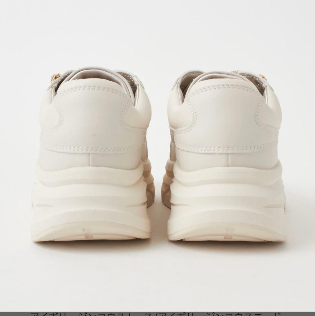 ★ダイアナPlus 厚底　スニーカー　21.5cm スニーカー 厚底スニーカー