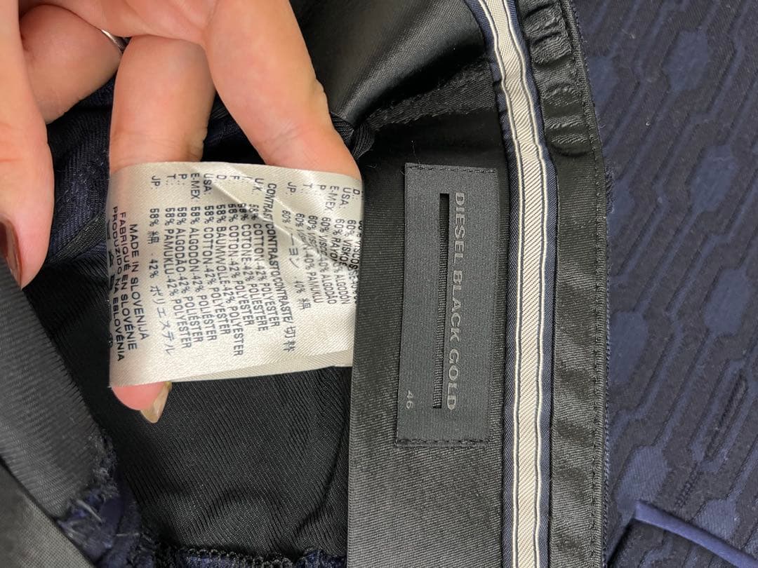 【最終値下げ！】DIESEL BLACKGOLD ネイビー スーツ♡