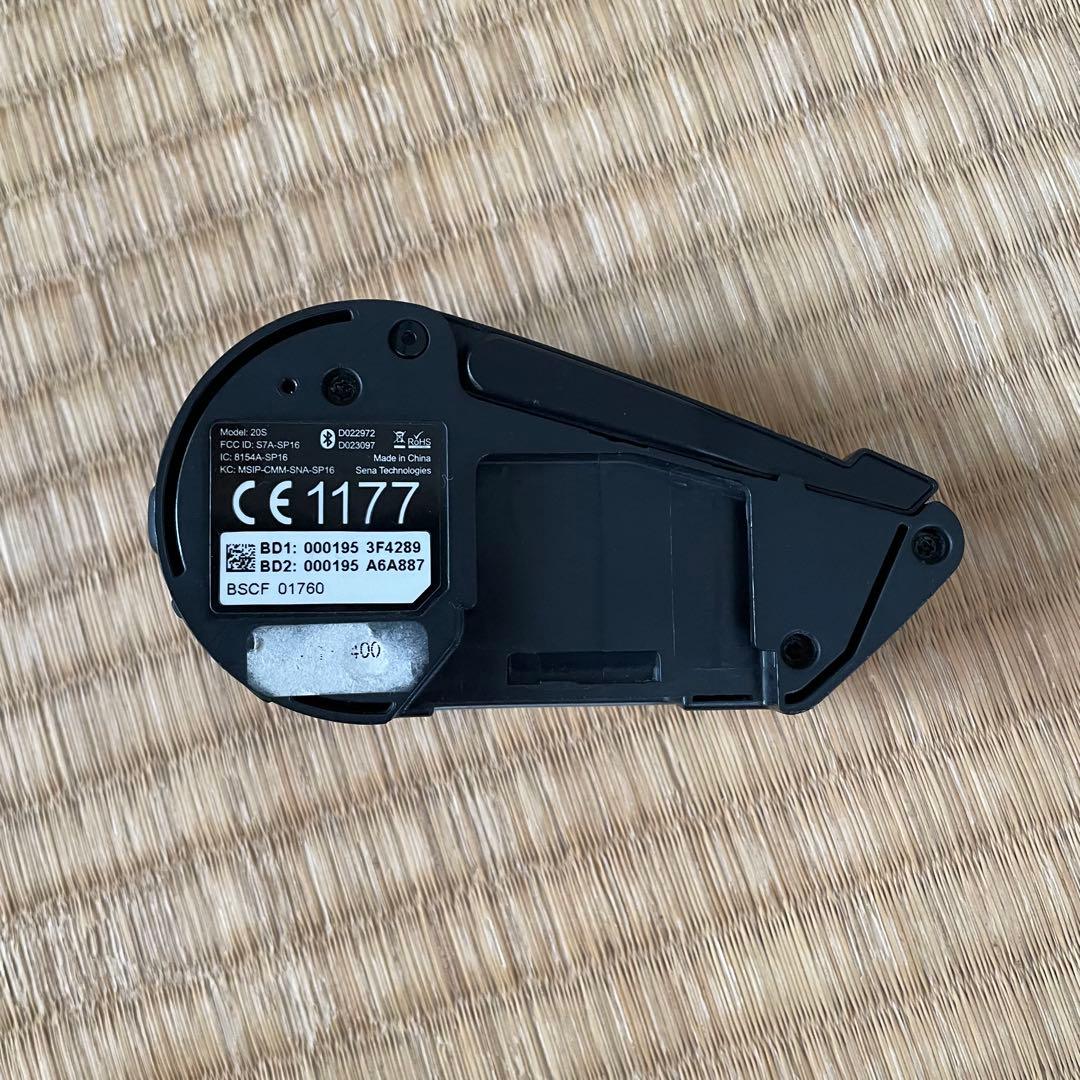 SENA 20S Bluetooth インカム　ジャンク品