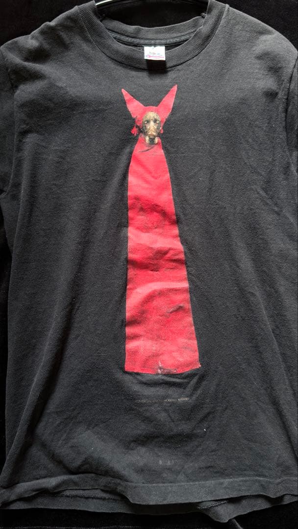 【USA】90s William Wegman vintage tee M