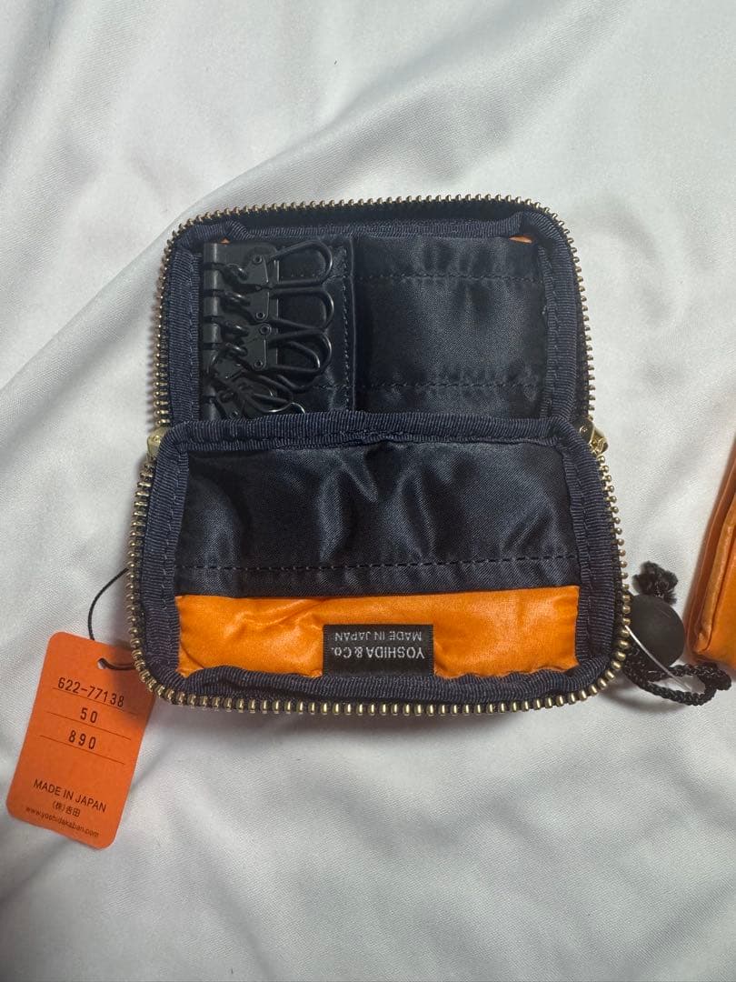 PORTER／タンカー キーケース アイアンブルー