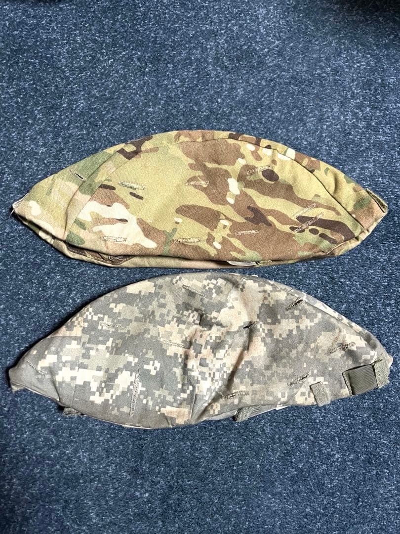 米軍実物 放出品 ACH ヘルメット & ブラケット&パット　カバー2点付き　L
