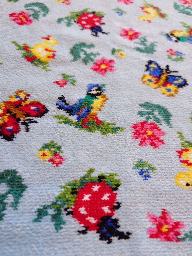 フェイラー　おくるみ　ハイジ　ブルー