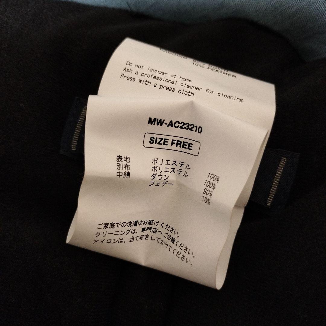 美品meanswhile WrapDownMufflerダウンマフラー