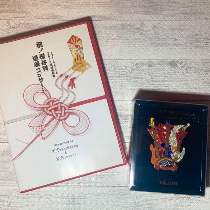 THE ALFEE 祝！桜井賢還暦コンサート DVD ピンバッジ