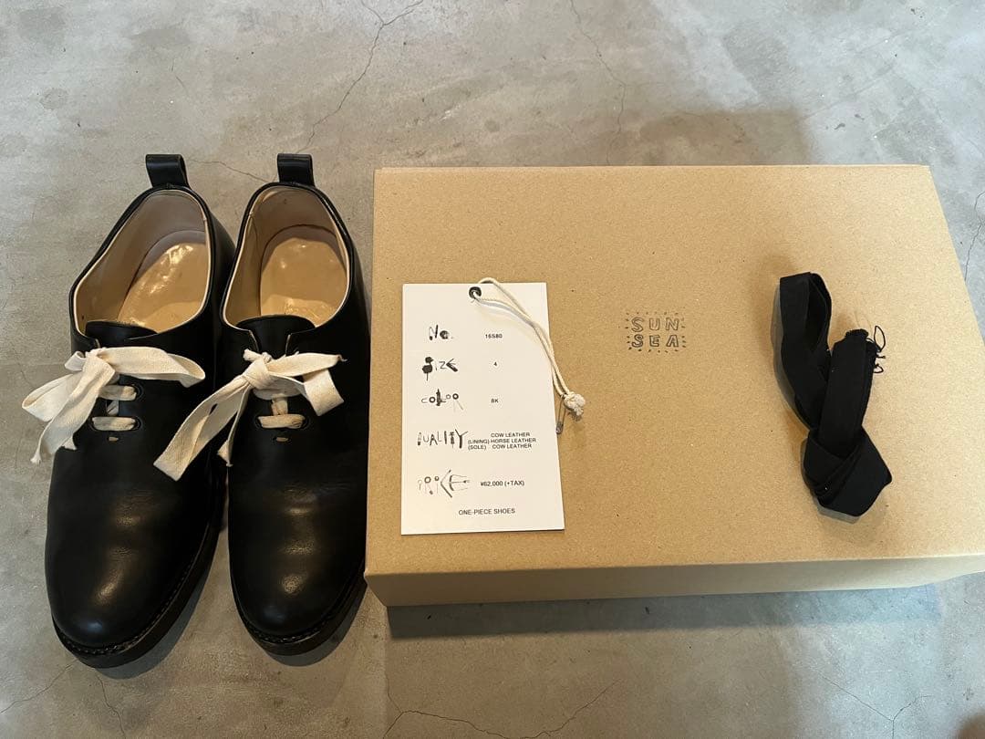 サンシーSUNSEA 16SS ワンピースシューズONE-PIECE SHOES