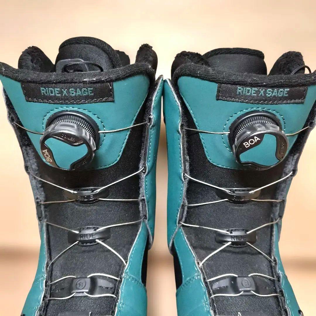 RIDE SAGE 20モデル 23.5cm BOA スノーボードブーツ