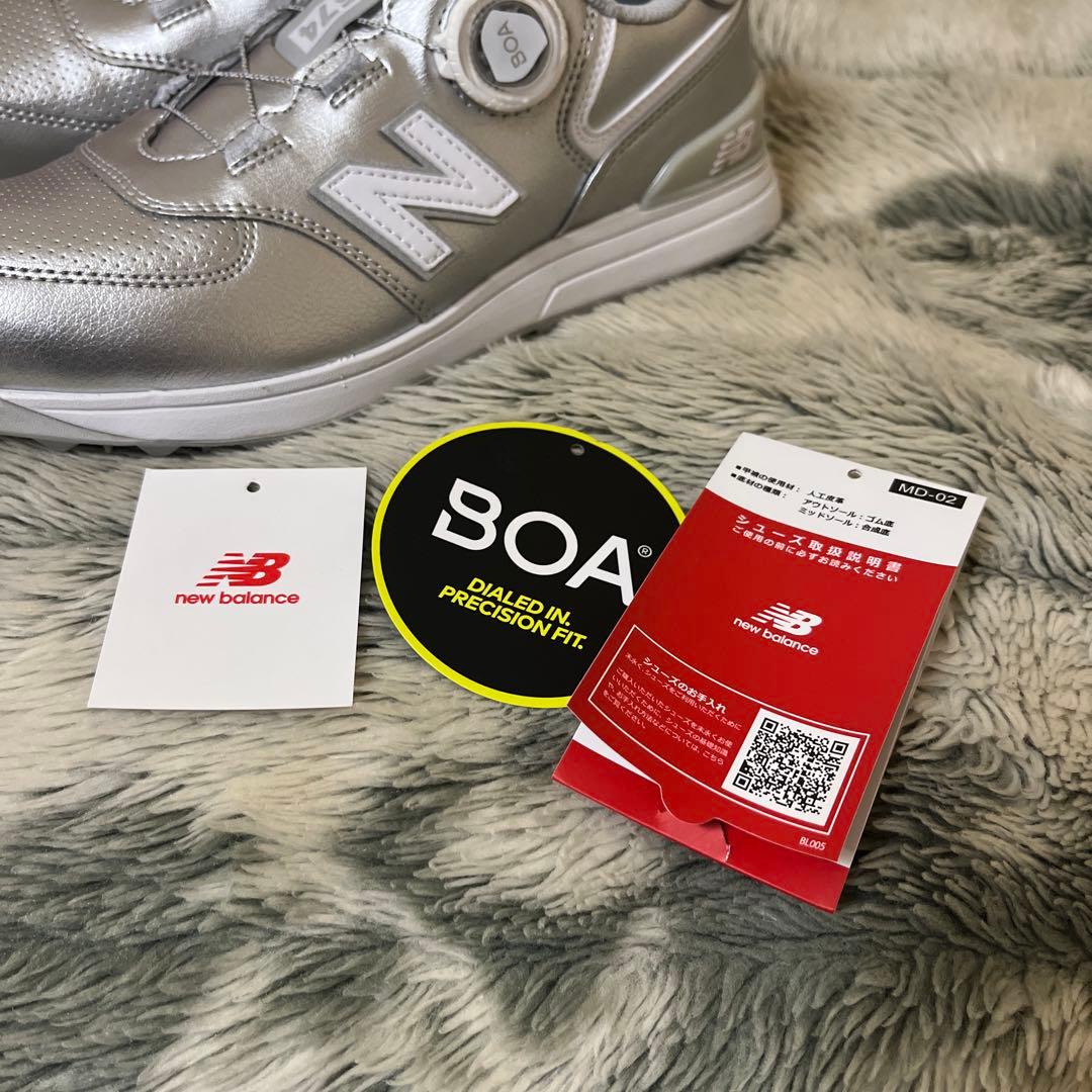 ニューバランスゴルフレディースシューズ24.5センチ