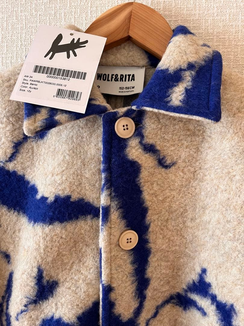(本日削除)WOLF&RITA ウルフアンドリタ　コート　サイズ12Y