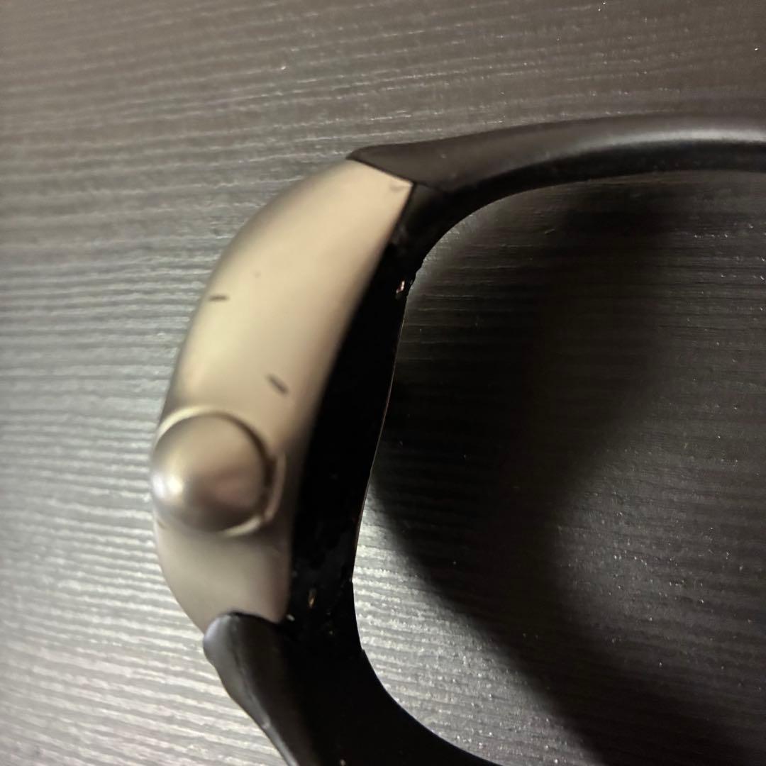 Oakley クラッシュ　ラバーベルト 時計 青