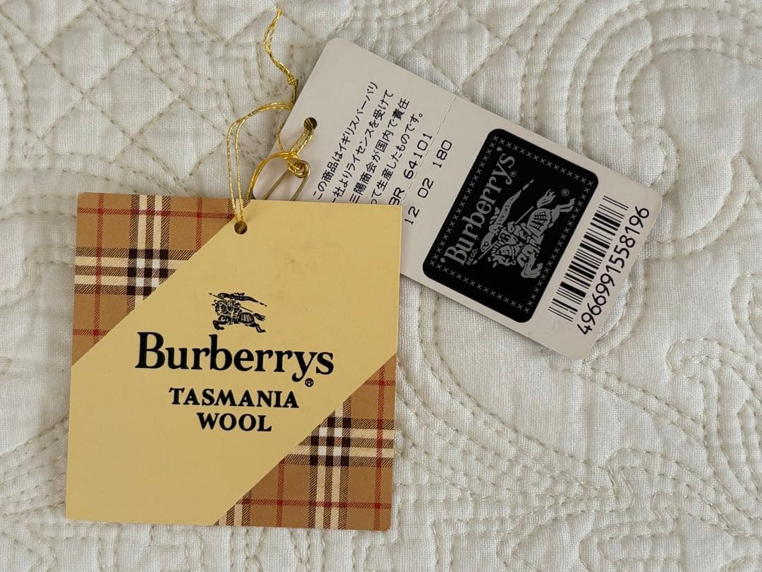 Burberry チェック柄トートバッグ