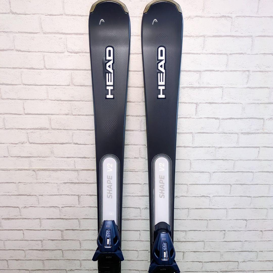 【極美品】HEAD　SHAPE V2+PR11　スキー板　163 ヘッド