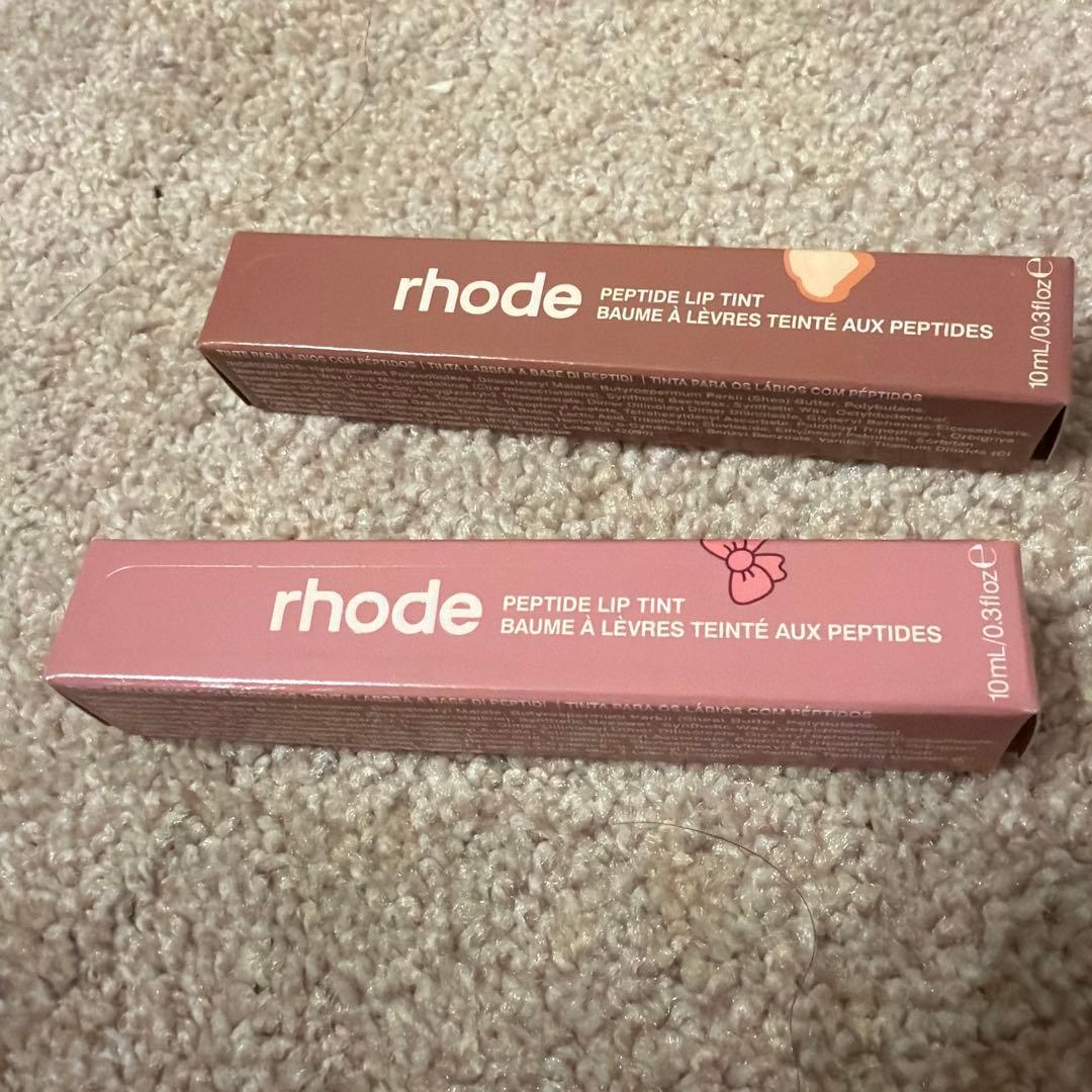 【新品未使用】rhode snap-on lip case &リップ2点セット