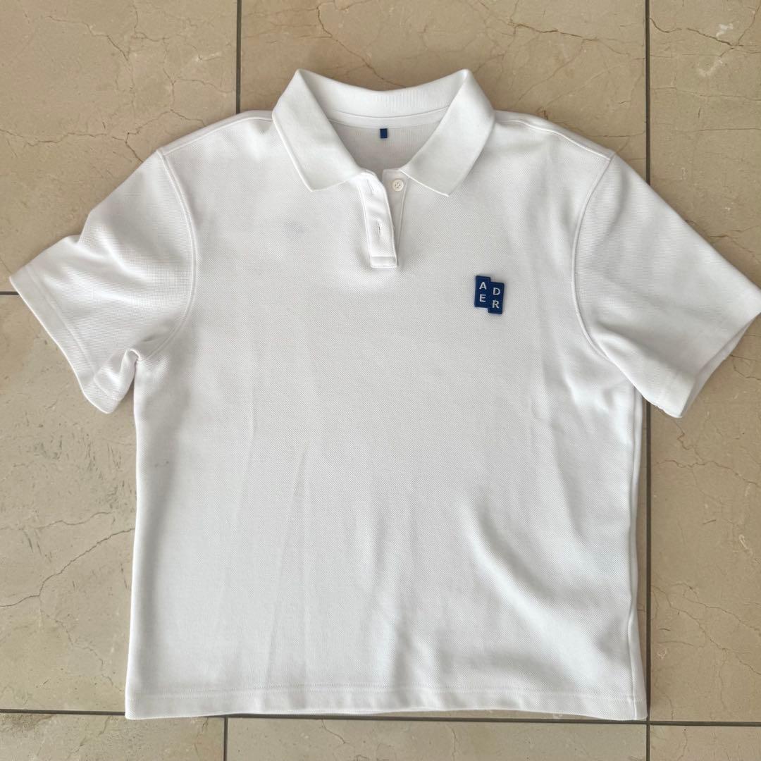 ADERERROR ポロシャツ BL Tag polo t-shirt 01