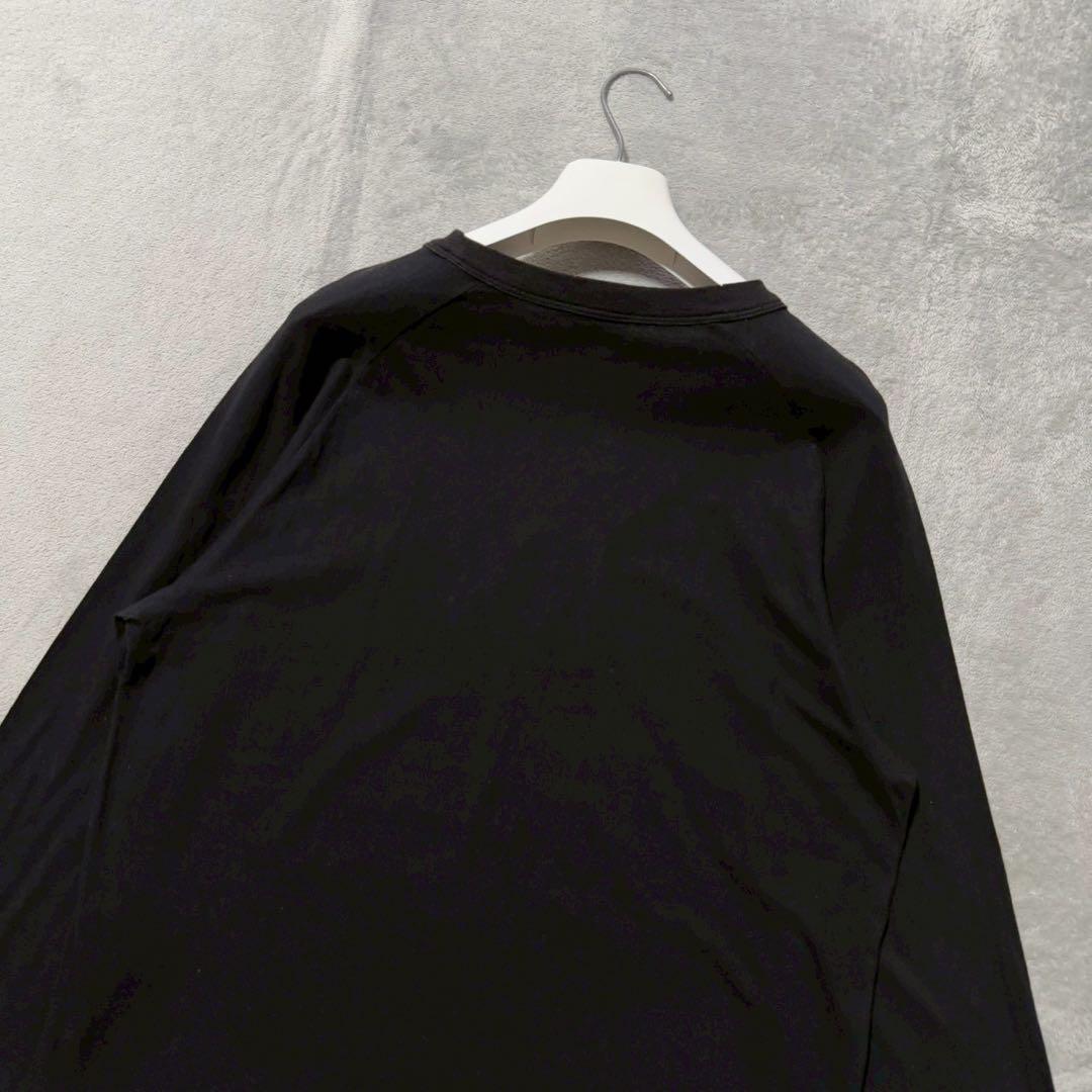 Christian Dior ERL ロゴ 立体刺繍 ロンT Mサイズ ブラック