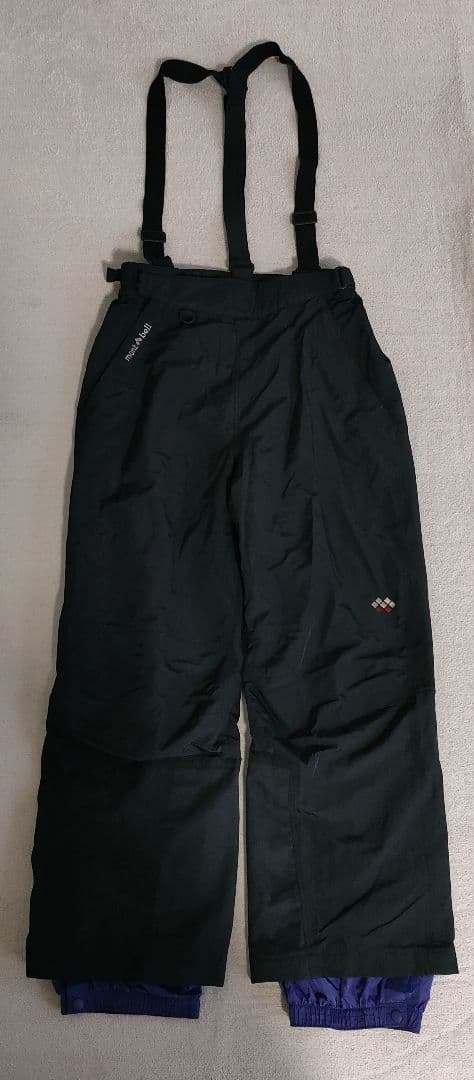 モンベル アルパインパンツ　スキーウェア サイズL ブラック