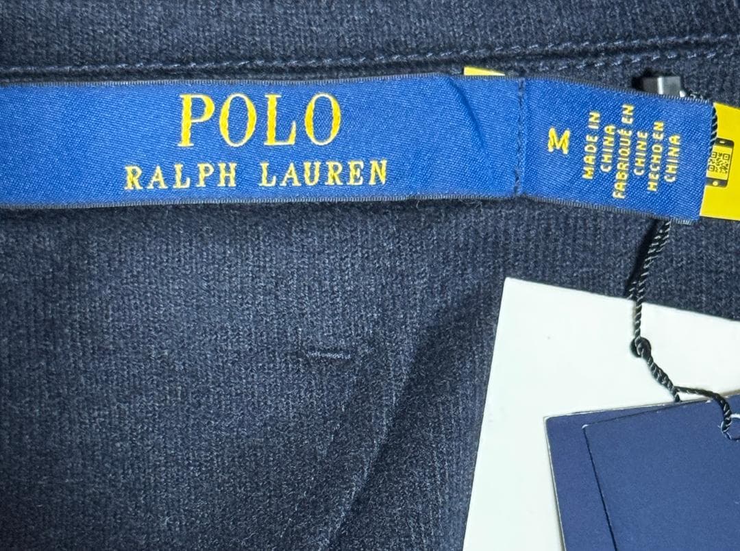 ポロラルフローレン ソフトモダンニットフランネルジャケット サイズM 秋冬 新品