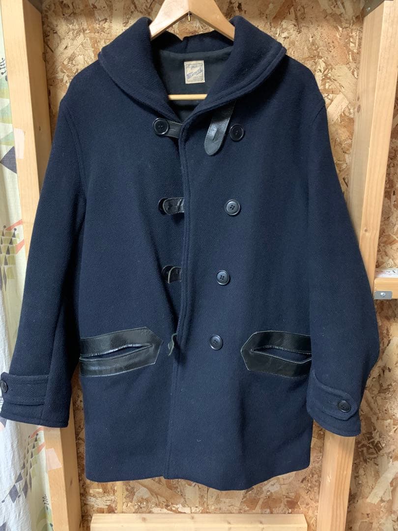 belafonte　メルトンコート レザー