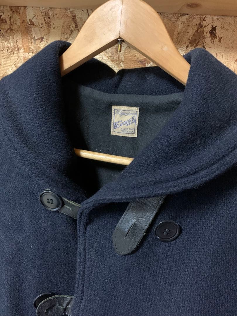 belafonte　メルトンコート レザー