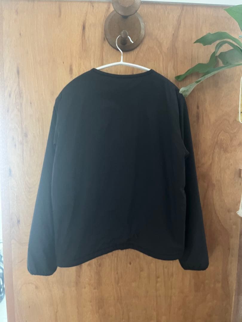 DANTON インサレーションノーカラー ストレッチナイロンジャケット