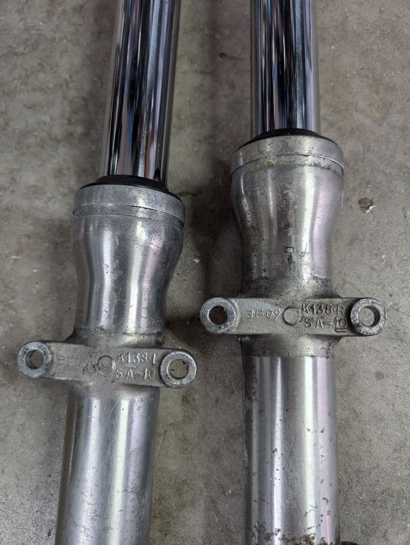 エストレヤ純正フロントフォーク